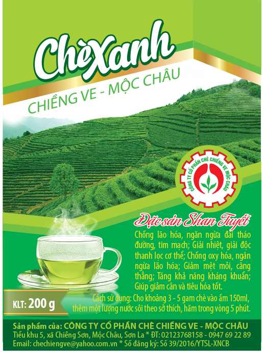 Chè xanh Shan tuyết