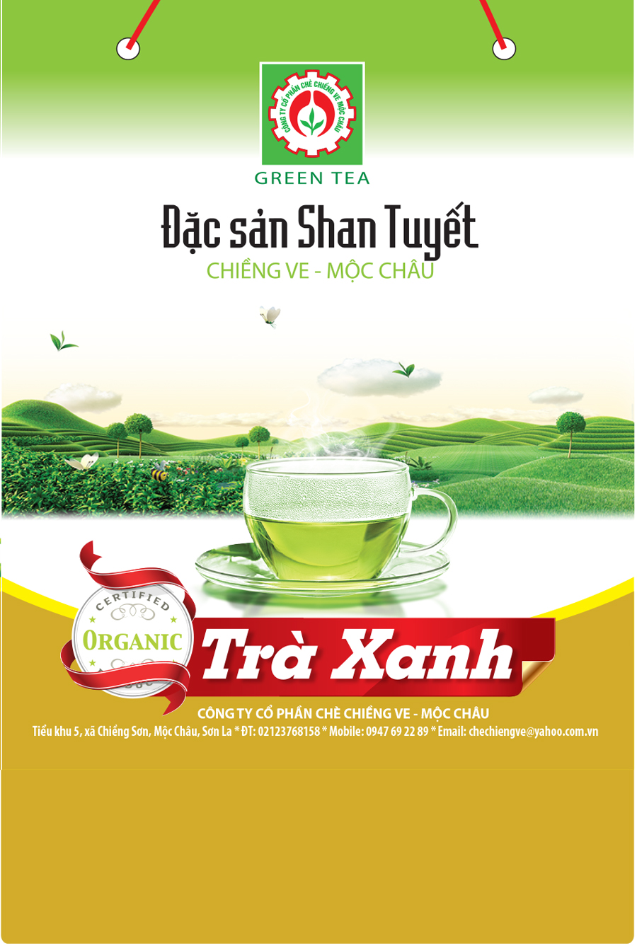 Chè xanh đặc sản Shan tuyết